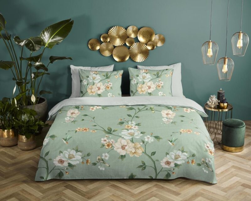 100% katoen dekbedset Sizena van Descanso in 200 x 220 cm