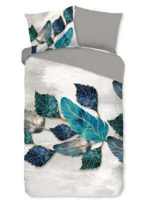 Pure dekbedovertrek Phuka - Grijs - 140 x 220 cm - 100% Polyester
