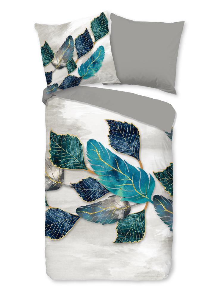 Pure dekbedovertrek Phuka - Grijs - 200 x 200 cm - 100% Polyester