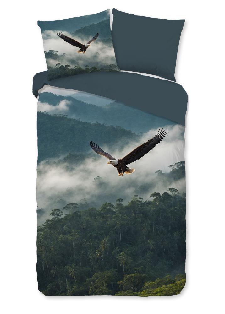 Eagle overtrek van Pure, 200 x 220 cm, kussensloop 60 x 70 cm