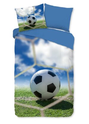 Good Morning dekbedovertrek Maurits - Blauw - 140 x 220 cm - 100% katoen