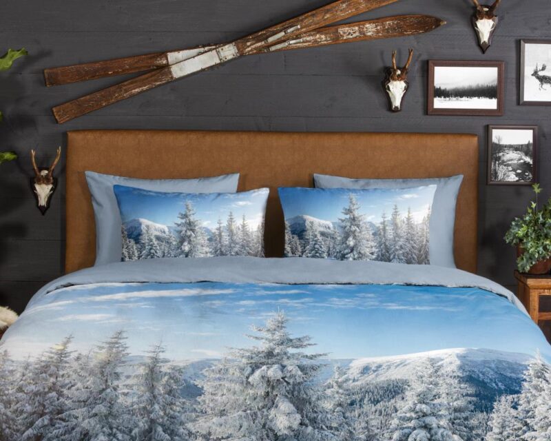 Beddengoed Albert 140 x 220 cm van Good Morning, Blauw