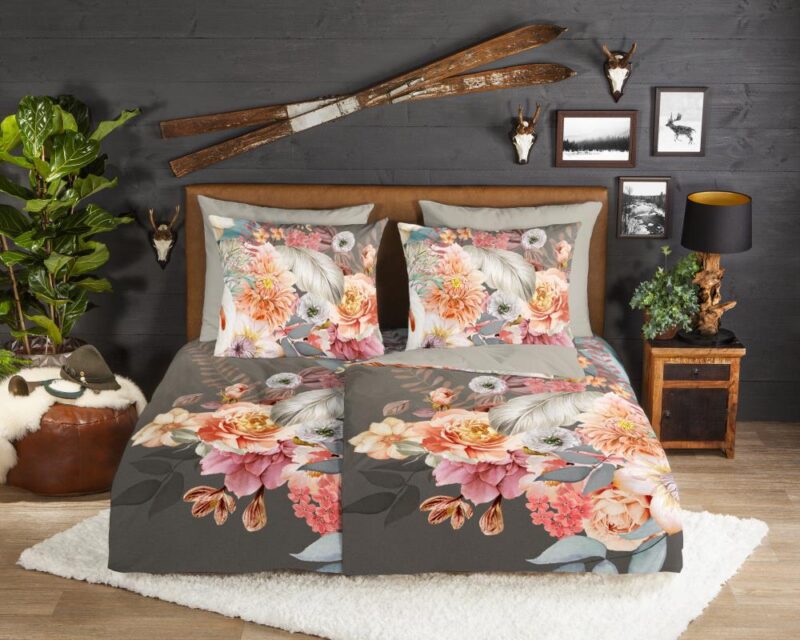 100% katoen dekbedset Rhode van Good Morning in 135 x 200 cm