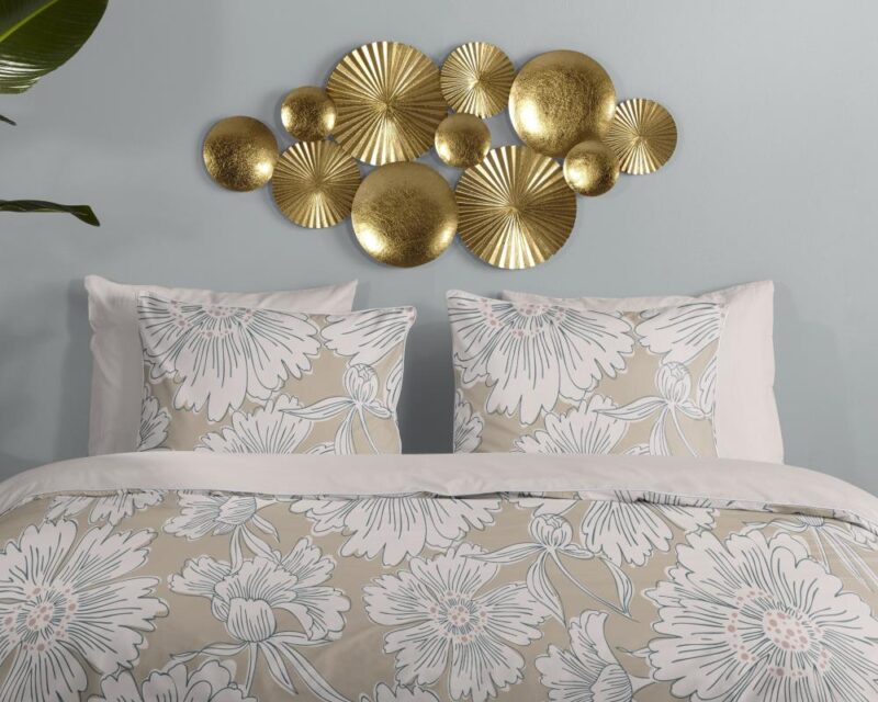Beddengoed Ancona 140 x 220 cm van Descanso, Bruin