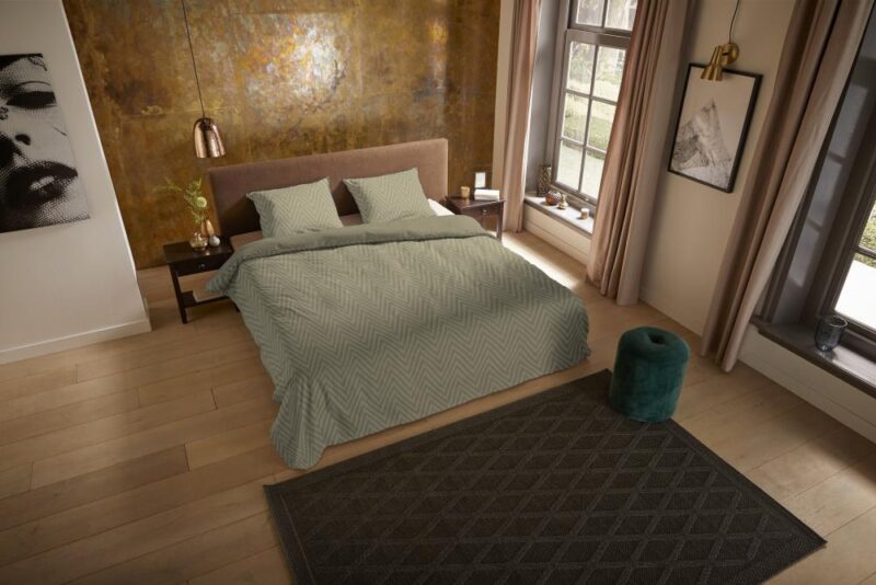 Haarlem overtrek van Pure, 140 x 220 cm, kussensloop 60 x 70 cm