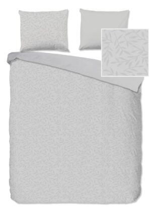 Pure dekbedovertrek Venlo - Grijs - 200 x 220 cm - 100% Polyester