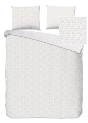 Pure dekbedovertrek Noordwijk - Off-Wit - 240 x 220 cm - 100% Polyester