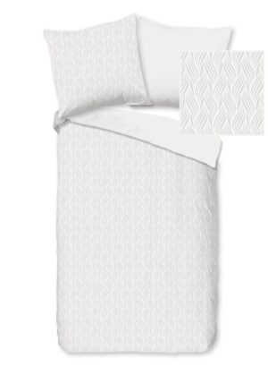 Pure dekbedovertrek Noordwijk - Off-Wit - 155 x 220 cm - 100% Polyester