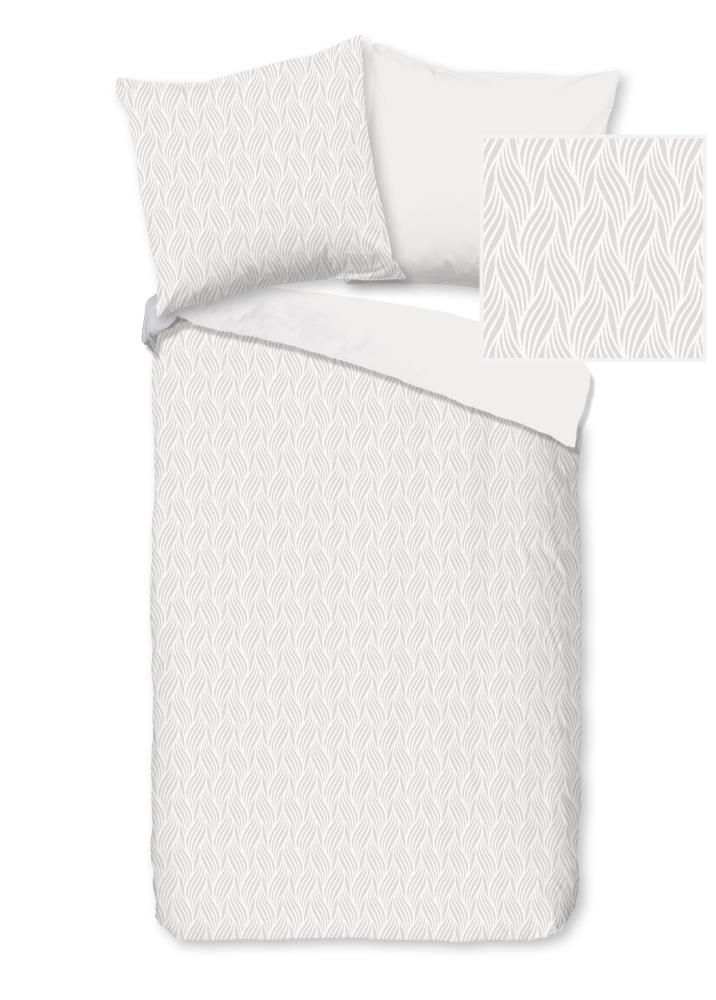 Pure dekbedovertrek Noordwijk - Off-Wit - 155 x 220 cm - 100% Polyester