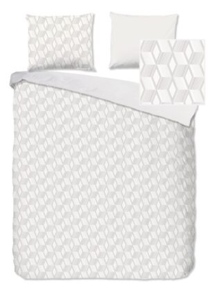 Pure dekbedovertrek Gouda - Off-Wit - 200 x 220 cm - 100% Polyester