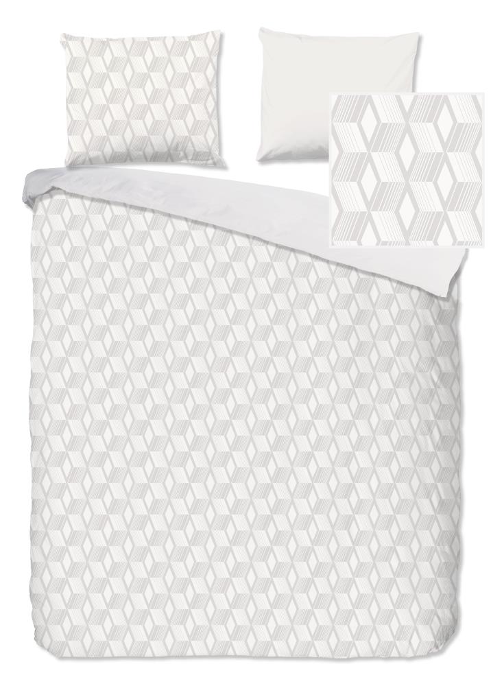 Pure dekbedovertrek Gouda - Off-Wit - 200 x 220 cm - 100% Polyester