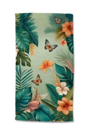 Good Morning strandlaken Joelle - Groen - 100 x 180 cm - 100% Polyester