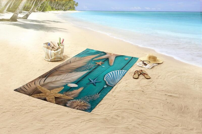 Bali badlaken van Good Morning, 100 x 180 cm