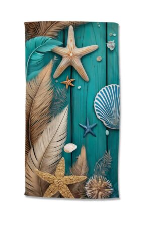 Good Morning strandlaken Bali - Blauw - 100 x 180 cm - 100% Polyester
