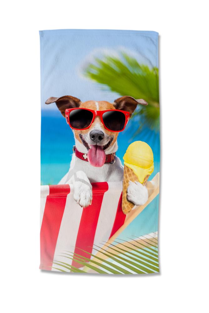 Good Morning strandlaken Diesel - Multicolor - 75 x 150 cm - 100% Polyester