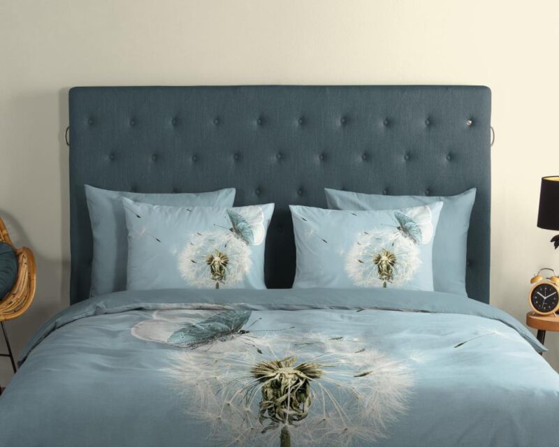 Beddengoed Papillon 200 x 200 cm van Good Morning, Blauw
