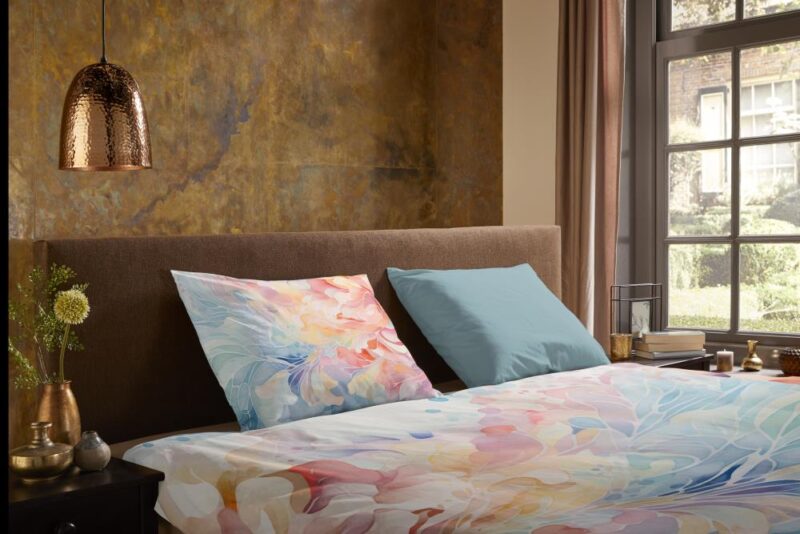 100% Polyester dekbedset Papaya van Pure in 140 x 220 cm