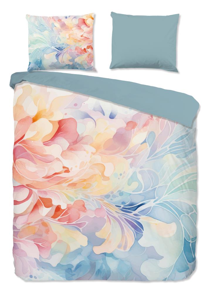 Pure dekbedovertrek Papaya - Multicolor - 240 x 220 cm - 100% Polyester