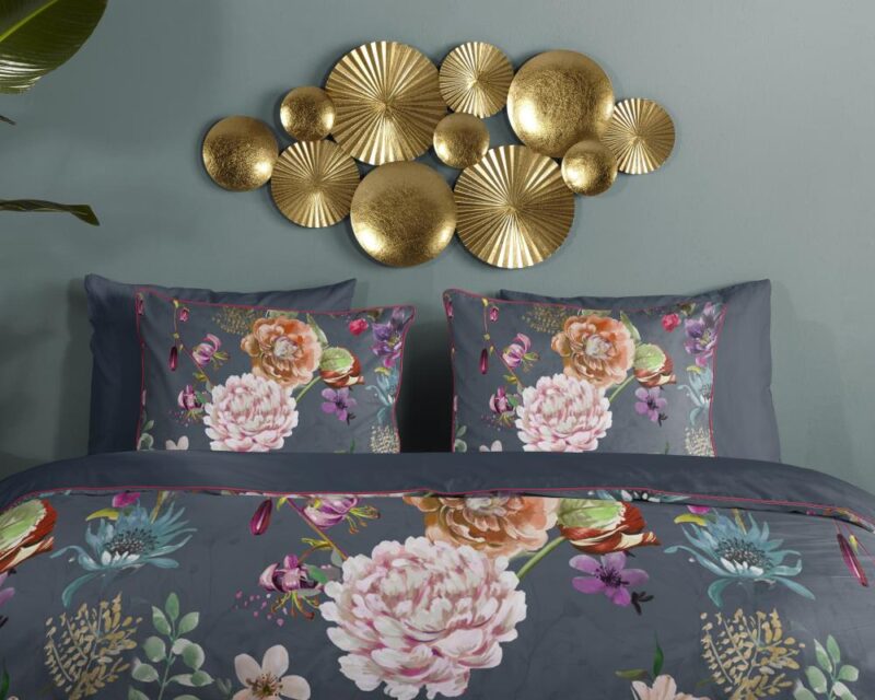Beddengoed Parma 140 x 220 cm van Descanso, Grijs