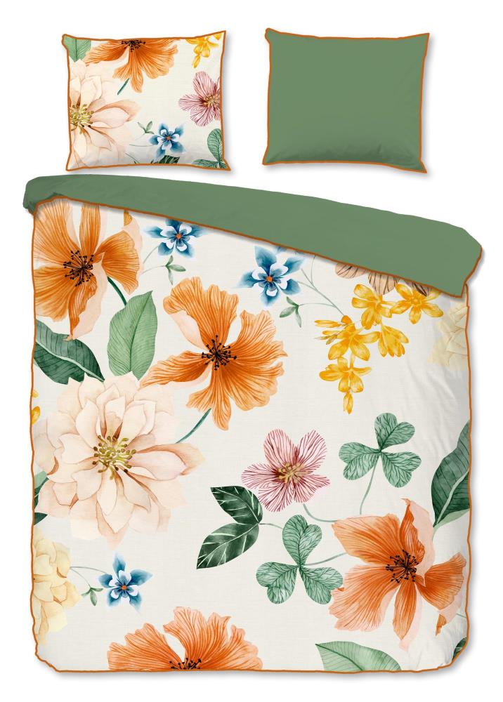 Annabelle overtrek van Descanso, 200 x 220 cm, kussensloop 60 x 70 cm