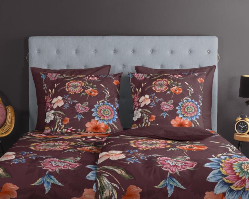 Beddengoed Madelief 135 x 200 cm van Good Morning, Rood