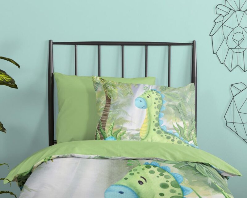 Beddengoed Dani 135 x 200 cm van Good Morning, Groen