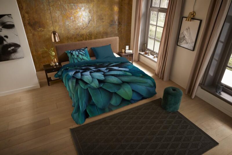 100% Polyester dekbedset Heather van Pure in 140 x 220 cm