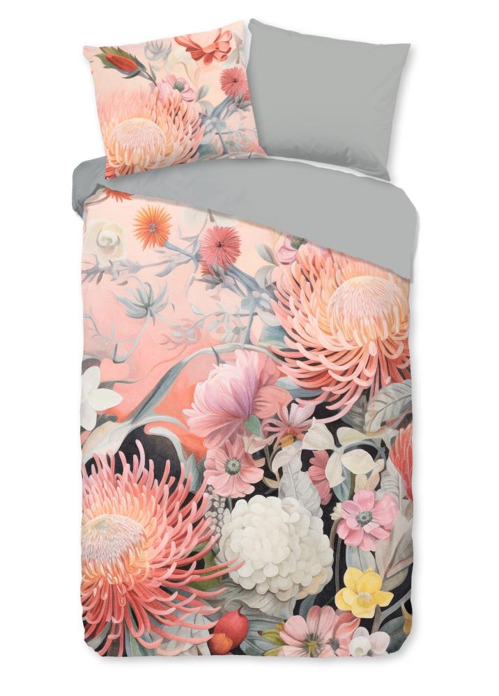 Delphine overtrek van Good Morning, 140 x 220 cm, kussensloop 60 x 70 cm