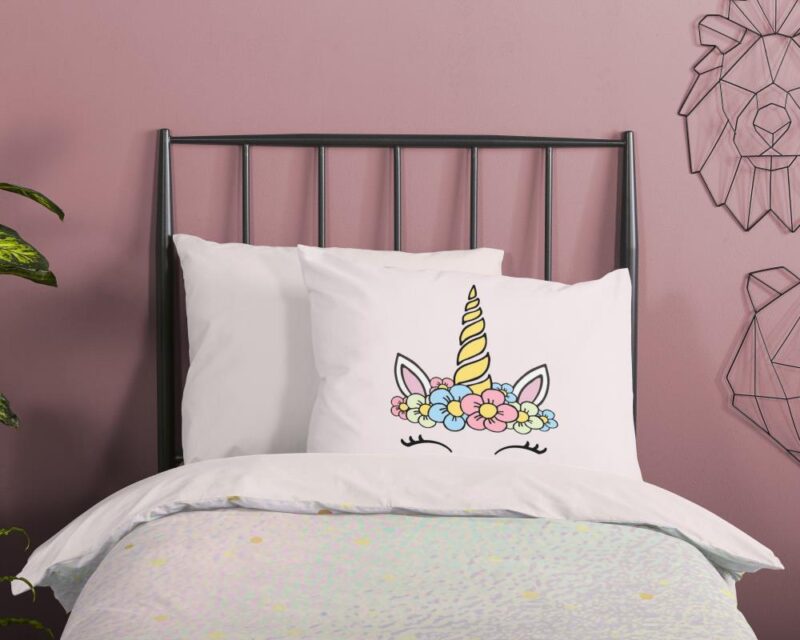 Beddengoed Mandy 140 x 220 cm van Pure, Roze