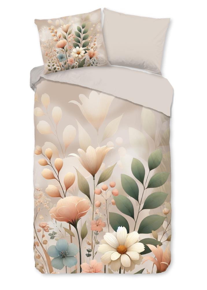 Ingrid overtrek van Good Morning, 240 x 220 cm, kussensloop 60 x 70 cm
