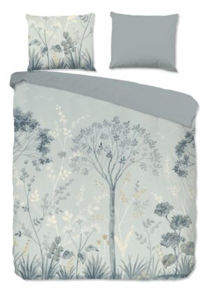 Good Morning dekbedovertrek Charles - Grijs - 240 x 220 cm - 100% katoen