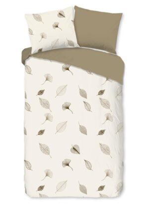 Good Morning dekbedovertrek Saar - Off-Wit - 140 x 220 cm - 100% katoen