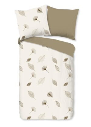 Good Morning dekbedovertrek Saar - Off-Wit - 155 x 220 cm - 100% katoen