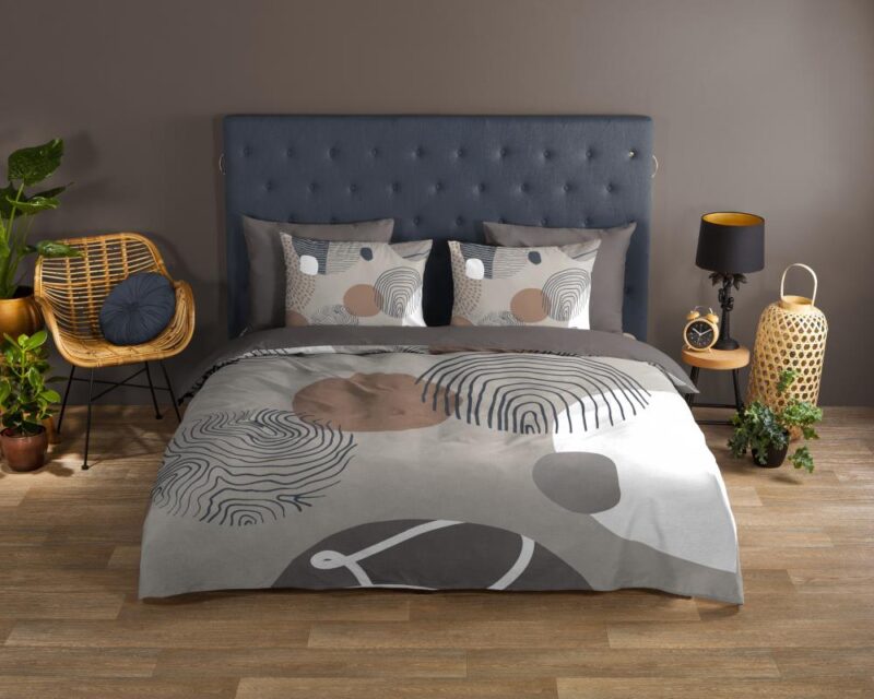 100% katoen dekbedset Hendrik van Good Morning in 140 x 220 cm