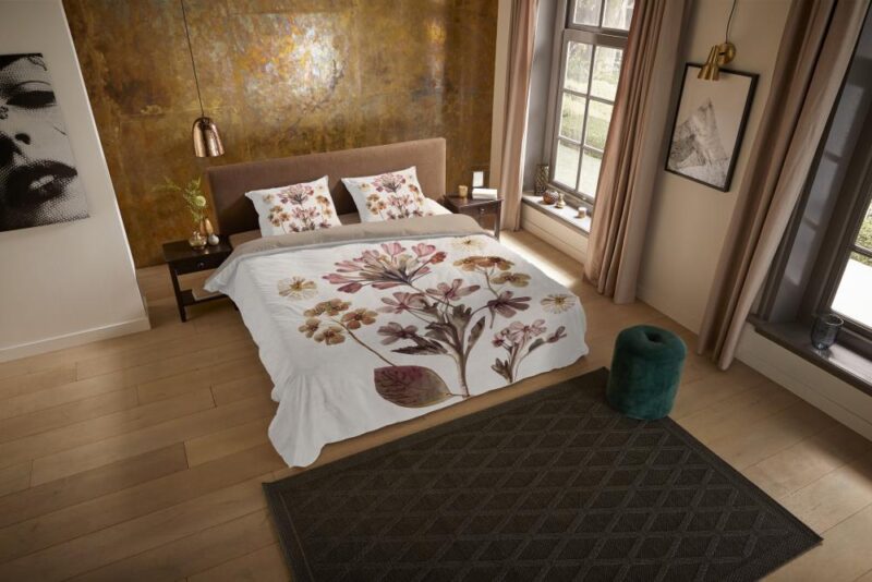 100% Polyester dekbedset Okuyasu van Pure in 140 x 220 cm