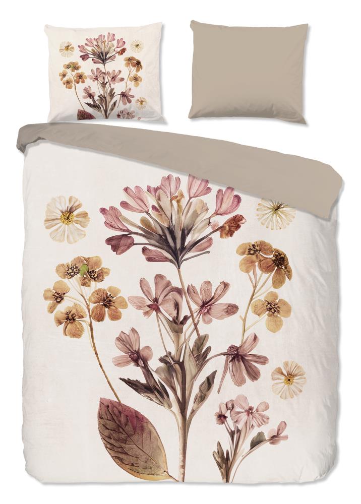 Pure dekbedovertrek Okuyasu - Bruin - 240 x 220 cm - 100% Polyester