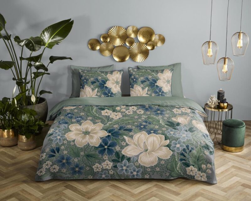 100% katoen dekbedset Alessia van Descanso in 140 x 220 cm