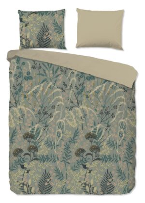 Good Morning dekbedovertrek Silve - Groen - 200 x 220 cm - 100% katoen