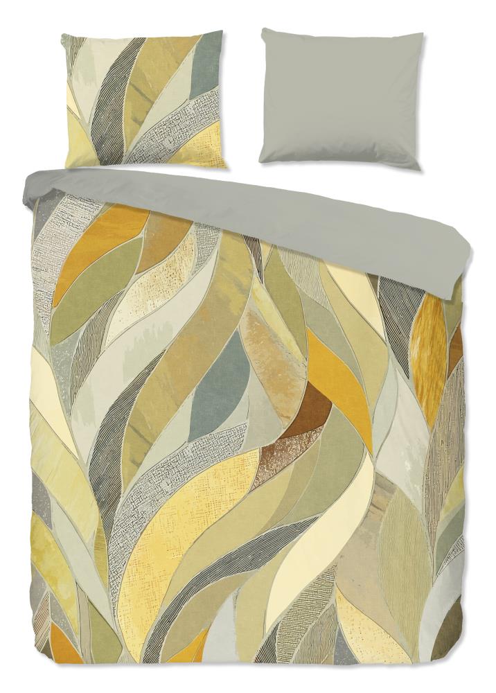Yellowstone overtrek van Good Morning, 135 x 200 cm, kussensloop 80 x 80 cm