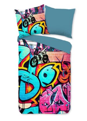 Good Morning dekbedovertrek Charlie - Multicolor - 135 x 200 cm - 100% katoen