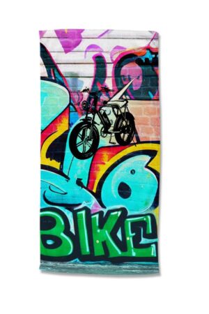 Good Morning strandlaken Charlie - Multicolor - 75 x 150 cm - 100% Polyester