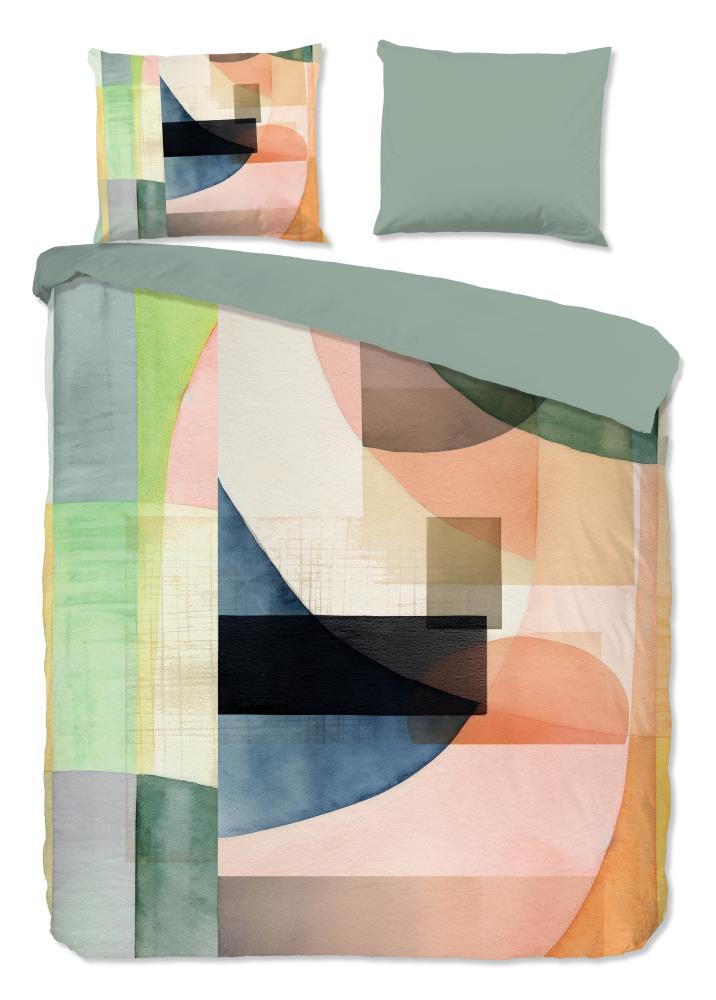 Good Morning Dekbedovertrek "Sneezle" - Multi - (240x220 cm) - 100% Katoen