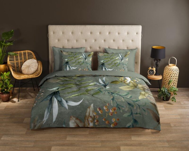 100% katoen dekbedset Janika van Good Morning in 135 x 200 cm