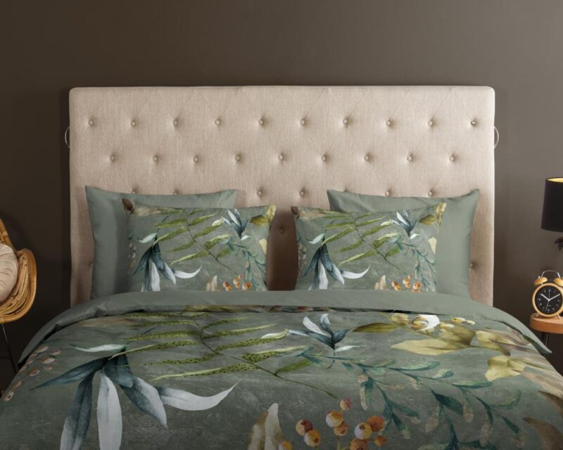 Beddengoed Janika 135 x 200 cm van Good Morning, Groen
