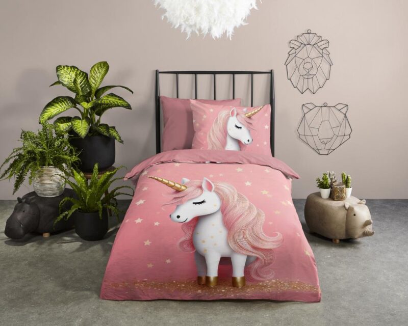 100% Polyester dekbedset Sparkles van Pure in 140 x 220 cm