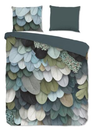 Good Morning dekbedovertrek Suprema - Groen - 200 x 220 cm - 100% katoen