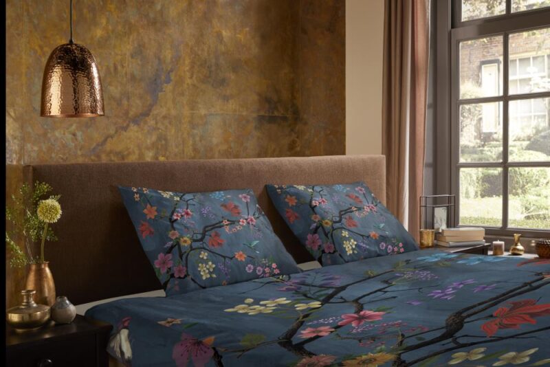 Beddengoed Arienne 200 x 200 cm van Pure, Blauw