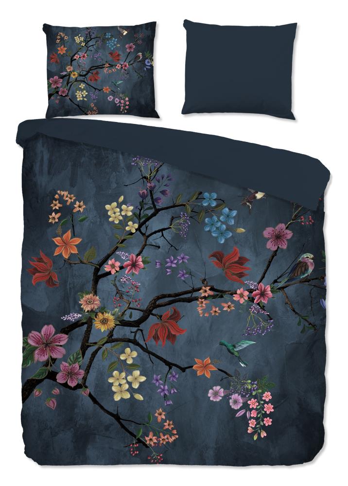 Pure dekbedovertrek Arienne - Blauw - 240 x 220 cm - 100% Polyester