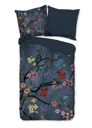 Pure dekbedovertrek Arienne - Blauw - 200 x 200 cm - 100% Polyester