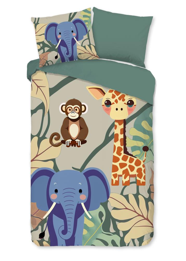 Simba overtrek van Pure, 135 x 200 cm, kussensloop 80 x 80 cm